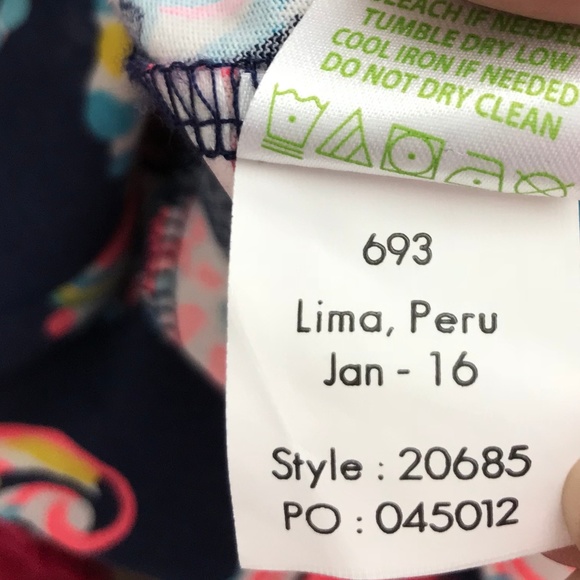 Lilly Pultizer Linden Navy Halibut Dress - Picture 8 of 8